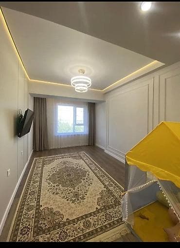 Квартиры: 2 комнаты, 58 м², Тунгуч мкр Элитка, 8 этаж, Дизайнерский ремонт — 2