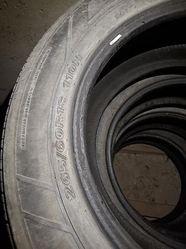 пуди 80: Комплект автомобильных шин 265/60 R18.Б/у. 5000 сом. Характеристики — 1