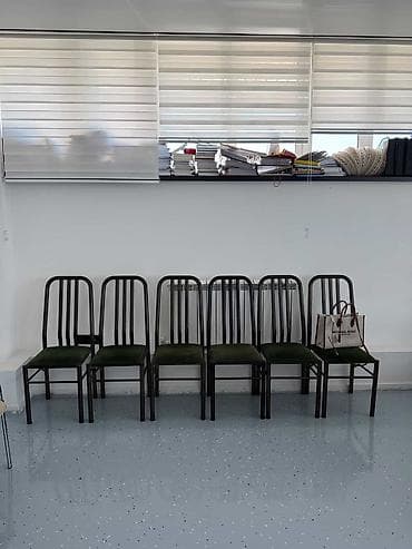 школьные стулья цена: Стул для кафе, ресторанов, Железо, цвет - Зеленый — 6