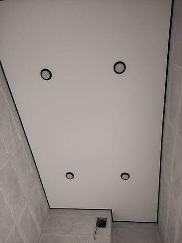 натяжные потолки матовый: Натяжные потолки с интегрированным освещением - Полотно ПВХ белого — 1