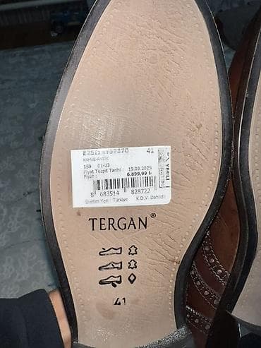 osiris d3: Мужские классические туфли Tergan (новый) - Модель: броги/оксфорды с — 2