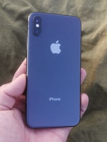iphone х телефон: IPhone Xs, Б/у, 256 ГБ, Черный, Зарядное устройство, Чехол, 100 % — 3
