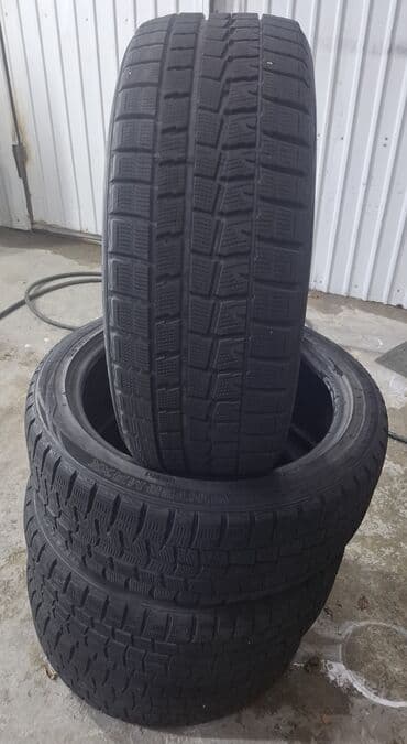 Шины 215 / 45 / R 17, Зима, Б/у, Комплект, Легковые, Япония, Dunlop at lalafo.kg Шины 215 / 45 / R 17, Зима, Б/у, Комплект, Легковые, Япония, Dunlop