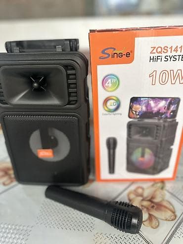 Аудиотехника: Портативная акустическая система Sing-e ZQS14107 HiFi System Основные — 2
