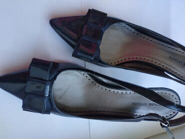 фирменная обувь из италии: Продаю туфли на среднем каблуке с бантом, бренд Adrienne Vittadini из — 7