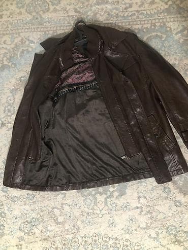 Жынсылар: Мужская куртка-пиджак Ruald - Материал: кожа заменитель - Цвета — 4