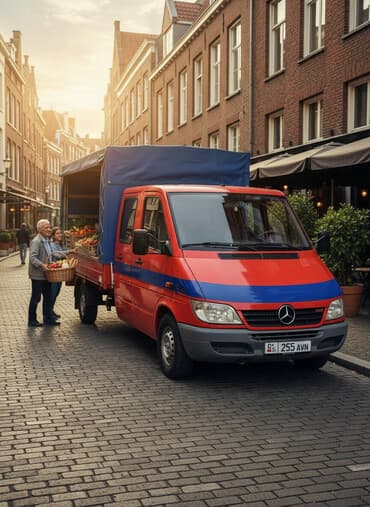 Легкий грузовик, Mercedes-Benz, Дубль, 3 т, Б/у