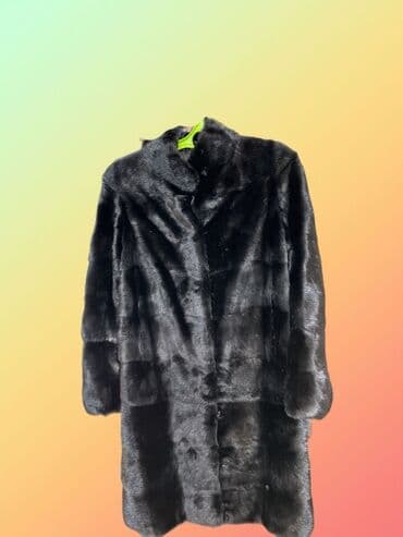 Плащи: Шуба, По колено, XL — 4