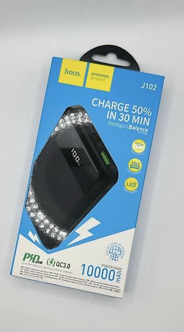 j5 2015: Внешний аккумулятор Hoco J102 Power Bank - Емкость: 10000 мА·ч - — 3