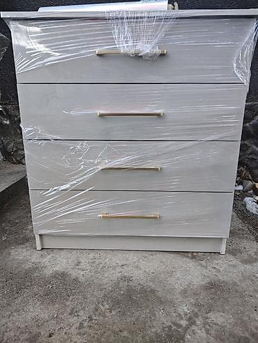 Комоды для одежды: Комод для одежды, Без зеркала, ЛДСП, цвет - Серый — 2