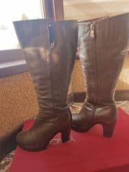 женская модельная обувь больших размеров: Продаю Сапоги женские демисезонные, размер 35-36 на узкую ногу кожа — 3