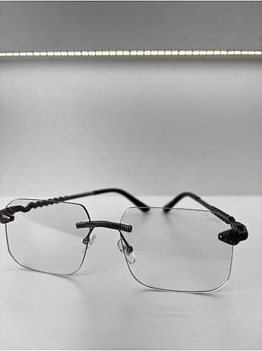 карти: Безободковые очки Cartier с компьютерными фотохромными линзами — 1