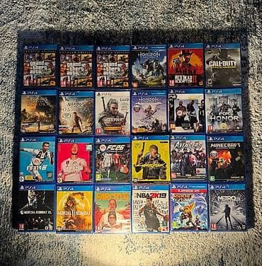 реобасы 3.5": EA Sports FC 26 — 2600 The Witcher 3 PS5 — 1800 сом Red dead — 1