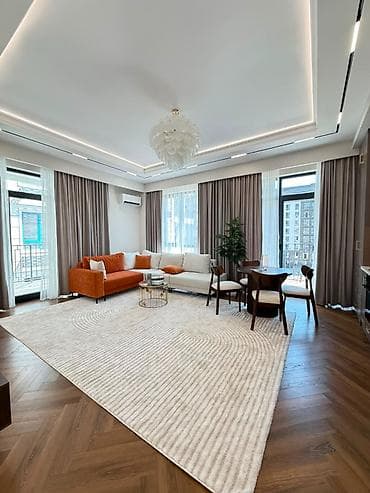 pro group: 3 комнаты, 92 м², Орто-Сай с. Элитка, 4 этаж, Дизайнерский ремонт — 5