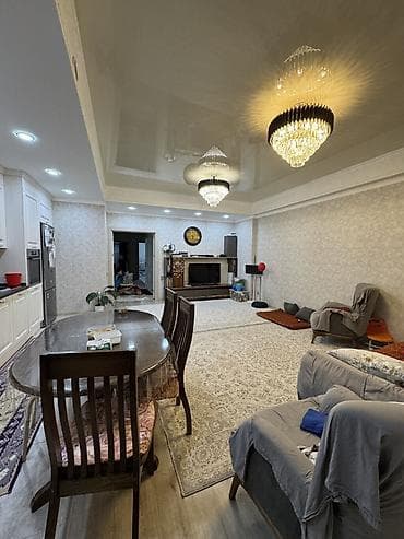 70: 3 комнаты, 120 м², Золотой квадрат Элитка, 3 этаж, Евроремонт — 2
