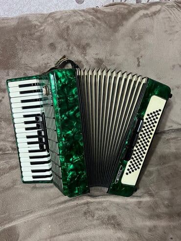 Барабаны: Аккордеон клавишно-кнопочный (пьяно-аккордеон) черного цвета — 6