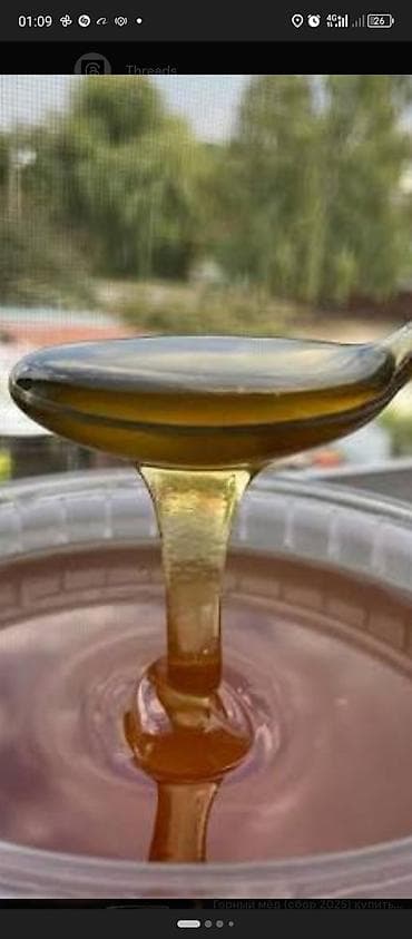 чудо фрукт: Горный мёд — ароматный, тягучий, янтарного цвета. Натуральный продукт — 1