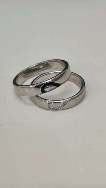 купить свадебное платье недорого: Кольцо, Обручальное, Проба 925, Унисекс, Новый — 11