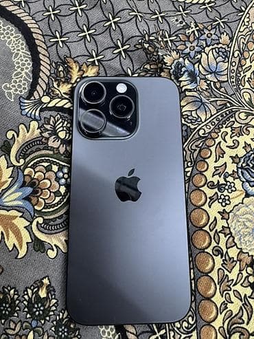телефон iphone 6 plus: IPhone 16 Pro, Б/у, 256 ГБ, Black Titanium, Защитное стекло, 95 % — 3