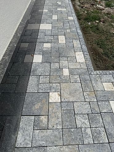 формы для тротуарной плитки: Тротуарная плитка из камня, выполненная в различных оттенках серого и — 5