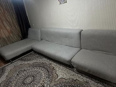 угловые диваны: Модульный диван с шезлонгом + отдельное кресло-кровать - — 1