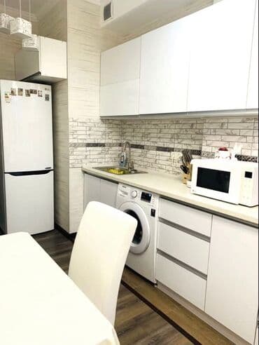 долго срочная квартира бишкек: 2 комнаты, Банные принадлежности, Бронь, Бытовая техника — 8