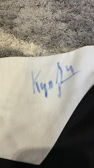 Футбольная футболка с автографами - Цвет: черно-белая панельная — 1