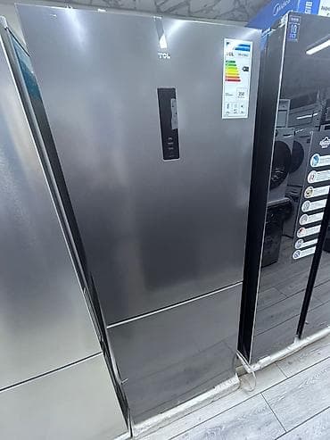 spark 2: Холодильник TCL, серебристый, с нижней морозильной камерой. Основные — 1