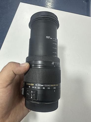 nikon 7100: Продаю макро объектив sigma Dc 18-250 macro hsm. Для кроп. Canon — 1