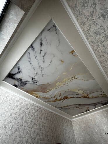 покраска стен водоэмульсионной краской цена бишкек: Керме шыптар Жылтырак, Жылтырабаган, 3D потолоктор Кепилдиги, Акысыз консультация, Акысыз ченөө — 8