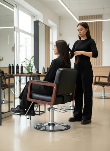 дома в районе рабочего городка: Сдаются рабочие места для парикмахеров и визажистов! 📍 12 микрорайон — 1