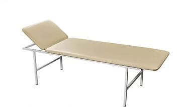 Медицинская/массажная кушетка на металлическом каркасе. - Прочная