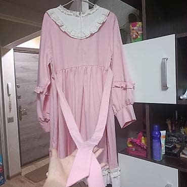 made: Повседневное платье, Made in KG, Осень-весна, Хлопок, M — 5