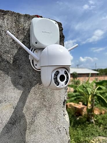 Уличная поворотная Wi‑Fi камера видеонаблюдения - Беспроводное