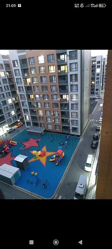 квартиры в кредит: 1 комната, 58 м², ул. Горького / Алматинка 7 этаж, ПСО (под самоотделку) — 1