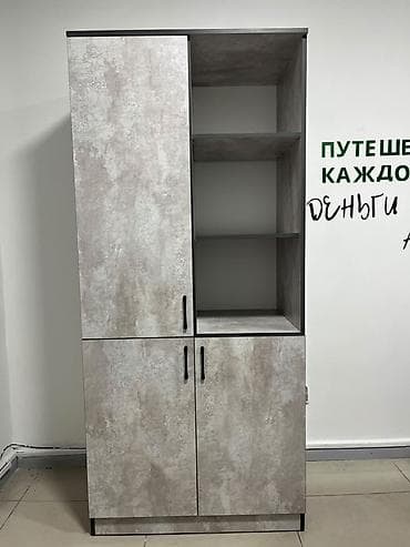 Буфеттер: Шкаф для хранения вещей, офисный - Фасады: прямые, с современными lalafo.kg да — 2 Буфеттер: Шкаф для хранения вещей, офисный - Фасады: прямые, с современными — 2
