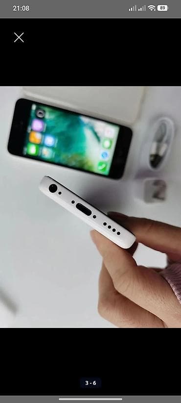 aple iphone 5: IPhone 5c, Белый, Зарядное устройство — 4
