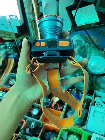 туризмо: Налобный фонарь с мощной многодиодной оптикой - Корпус с большим — 1
