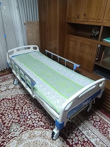 Медициналык эмерек: Функциональная медицинская кровать для ухода на дому - Размер — 5