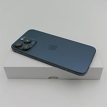 IPhone 15 Pro Max, 256 ГБ, Blue Titanium, Коробка, 87 %