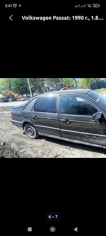 sprinter 2 9: Volkswagen Passat: 1990 г., 1.8 л, Ручные, Бензин, Седан — 5