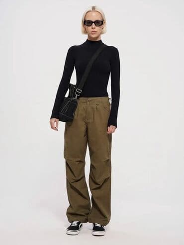 джинсы mango: Джинсы, Средняя талия, L — 1