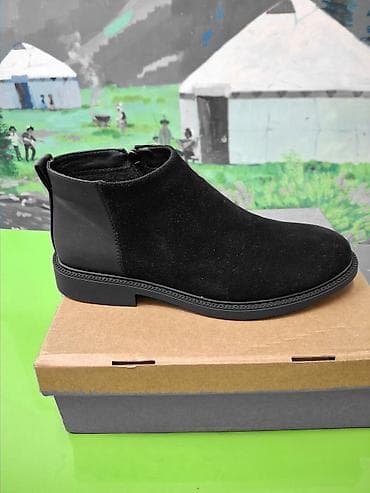 женская обув: Женская обувь больших размеров 1) Черные замшевые ботинки-челси - — 2