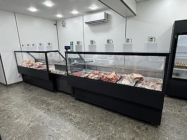 витринный стол: Для мяса, мясных изделий — 1