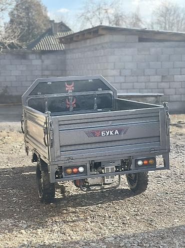 шины комбайн: Грузовой трицикл «БУКА» с самосвальным кузовом - Тип: моторизованный — 3