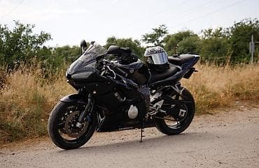 дизелный двигатель: Спортбайк Yamaha, 600 куб. см, Бензин, Взрослый, Б/у — 1