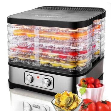 обменяю на ноутбук: Сушилка для овощей и фруктов.ДЕГИДРАТОРЫ Мощность: 400 Вт; — 1