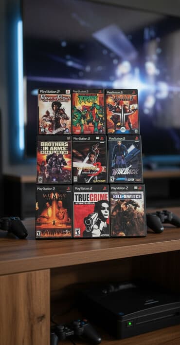 В СВЯЗИ С ОТЬЕЗДОМ ПРОДАЮ ОПТОМ ДИСКИ ДЛЯ PS2 В ИДЕАЛЬНОМ СОСТОЯНИИ!