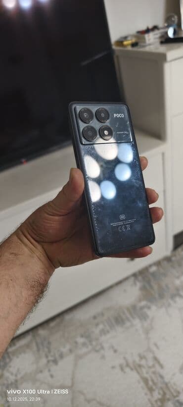 Poco X6 Pro 5G, Б/у, 512 ГБ, цвет - Черный, 2 SIM at lalafo.kg Poco X6 Pro 5G, Б/у, 512 ГБ, цвет - Черный, 2 SIM