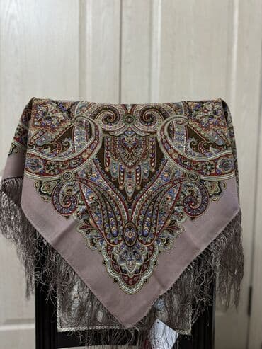 Спецодежда: Павлопосадские платки всех размеров✨ Размер 89*89 с бахромой Ждём вас — 3